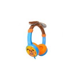 Audifonos Para Niños Necnon Puppy Kids Alambricos Azul Nbakpu0395