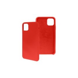 Funda Ghia Con Mica Para Iphone 11 Pro Max Silicon Rojo Iph-11Pm-S1-R