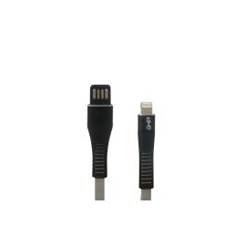 Cable De Carga Ghia Lightning Macho - Usb.A Macho 1M Negro Gac-202N