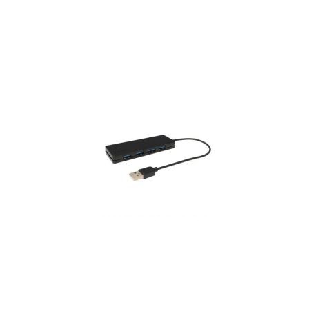 Hub Ghia Multipuertos 4 En 1 4X Usb 2.0 Negro Adap-19