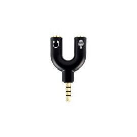 Adaptador Brobotix Conector Stereo "Y" A 3.5Mm Dual Hembra Negro 181802-2