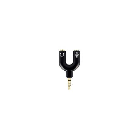 Adaptador Brobotix Conector Stereo "Y" A 3.5Mm Dual Hembra Negro 181802-2