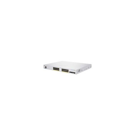 Switch Cisco Gestionado 24 Puertos Blanco Cbs350-24P-4G-Na