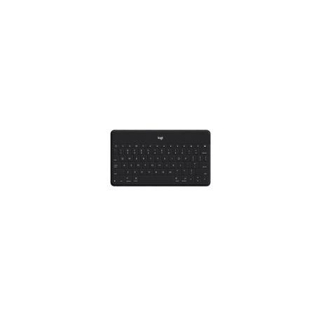 Teclado Logitech Keys-To-Go Inalambrico Bluetooth Ingles Negro 920-008536