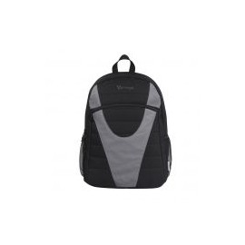 Mochila Vorago Bp-101 Poliester Laptop 15.6" Negro / Gris