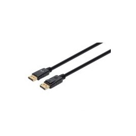 Cable Manhattan 355582 Displayport Macho Displayport 1.4 Macho Negro