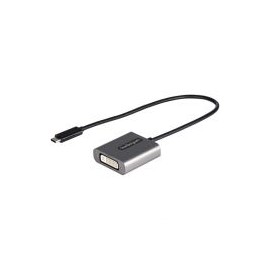 Adaptador Startech.Com Dvi Hembra A Usb-C Macho Gris Cdp2Dviec