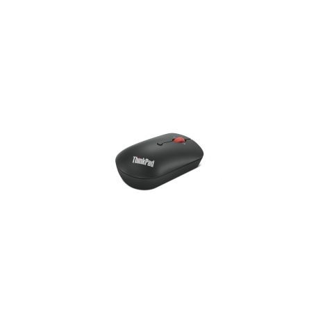 Mouse Lenovo Thinkpad Essential Óptico 2400Dpi 6 Botones Inalámbrico Receptor Usb-C Negro 4Y51D20849