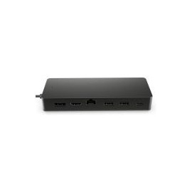 Hp Hub Usb-C Macho 1X Hdmi 1X Dp 1X Rj-45 2X Usb-A 2X Usb-C Negro 50H55Aa