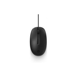 Mouse Hp 128 Alambrico Laser 1200Dpi 3 Botones Alambrico Negro