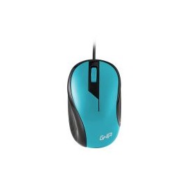 Mouse Ghia Gma50A 1200 Dpi Alambrico Diestro Azul