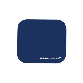 Mousepad Fellowes Microban Navy 20.32X22.86Cm 4Mm Azul 5933801