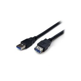 Cable Extensor Usb Startech.Com Usb-A Macho A Usb-A Hembra 2 Metros Negro Usb3Sext2Mbk