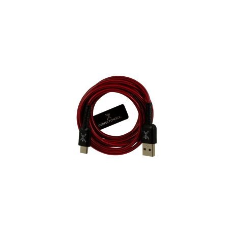 Cable Perfect Choice Pc-101727 Usb-A Macho A Usb-C Macho 2 Metros Negro