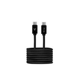 Cable Usb Vorago Usb-C Macho - Usb-C Macho 1M Negro Cab-124-Bk