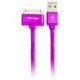 Cable Usb-A Macho Vorago Compatible Con Dispositivos Apple 30-Pin 1M Rosa