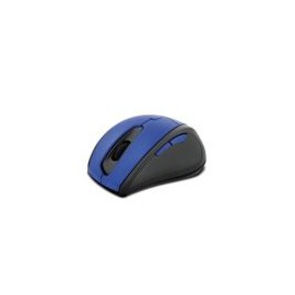 Mouse Klip Xtreme Kmw-356Bl Óptico 1600Dpi 6 Botones Inalámbrico Rf Usb-A Azul / Negro