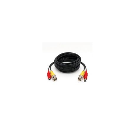 Cable Cctv Coxial Brobotix Bnc/Dc Power Macho - Bnc/Dc Power Hembra 20M Negro 764755