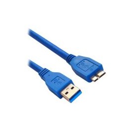 Cable Usb Brobotix Usb-A Macho - Usb-B Macho 1M Azul 364105