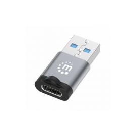 Adaptador Usb Manhattan Usb-A A Usb-C V3.2 Macho Usb C Hembra 356305