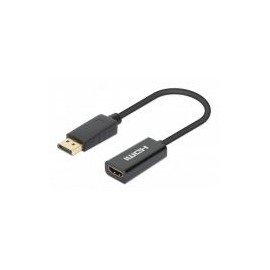 Adaptador Manhattan Active Displayport A Hdmi 4K@60Hz 153713