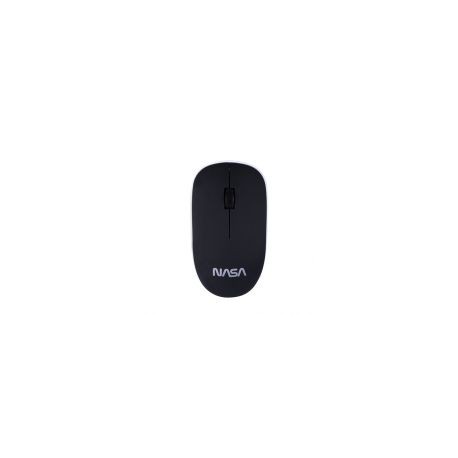 Mouse Techzone Nasa Ns-Mis03 Óptico 1600Dpi 3 Botones Inalambrico Rf Negro