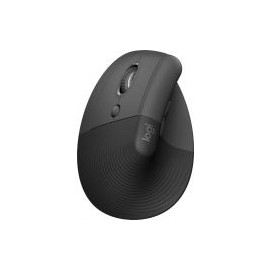 Mouse Vertical Logitech Lift Para Zurdos Óptico 4000Dpi 6 Botones Inalámbrico Grafito 910-006467