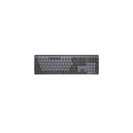 Teclado Gamer Logitech Mecánico Mx Mechanical Tactile Quiet Español Mex Bluetooth Grafito 920-010845