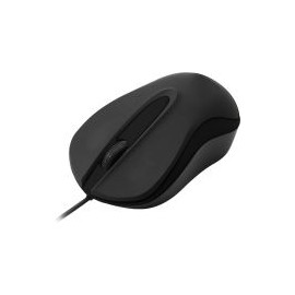 Mouse Quaroni Optico Alambrico Usb 1200Dpi Negro Maq01N