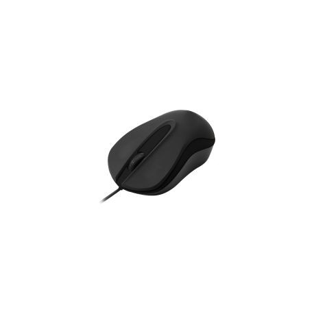 Mouse Quaroni Optico Alambrico Usb 1200Dpi Negro Maq01N