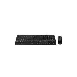 Kit De Teclado Y Mouse Acteck Mk415 Alambrico Usb-A 1200Dpi Español Negro Ac-933407