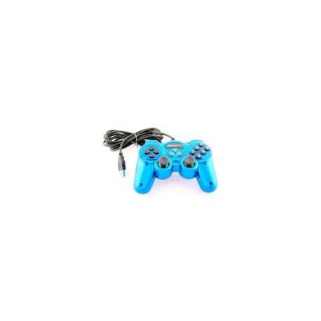 Control Para Juegos Sabrent 12 Botones Azul (Usb-Gamepad)