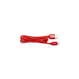 Cable Vorago Cab-209 Dual Micro Usb/Lightning Rojo 1M Bolsa