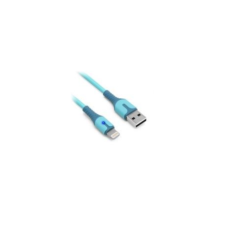 Cable Adapatador Brobotix 6001370 Usb-A Macho A Lightning Macho 1M Azul