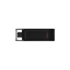 Memoria Usb Kingston Datatraveler 70 256Gb Usb-C 3.2 Negro Dt70/256Gb