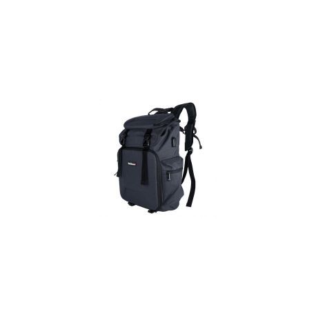 Mochila Techzone Glory Para Laptop De Hasta 15.6" Conector Usb Externo Gris Tz21Lbp13-B