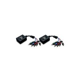 Juego Extensor De Video Rca Tripp Lite B136-101 Audio Estéreo Sobre Cat5 Transmisor Y Receptor 213M