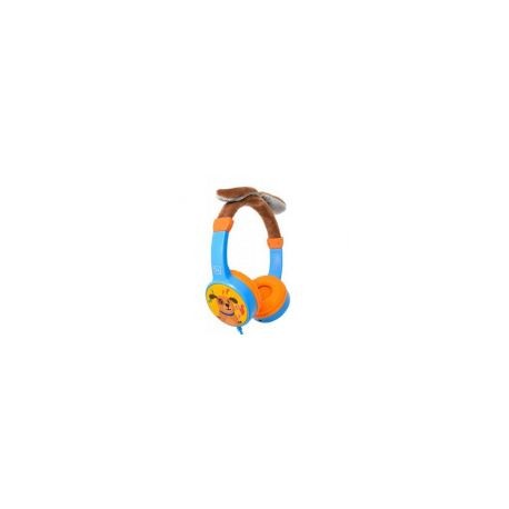 Audifonos Para Niños Necnon Puppy Kids Alambricos Azul Nbakpu0395