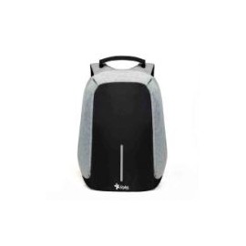 Mochila Antirrobo Stylos Backpack Gris Poliester Mochila Universal