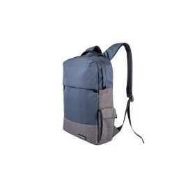 Mochila Techzone Para Laptop 15.6 Pulgadas De Nylon / Poliester Azul / Gris Tz21Lbp07-B