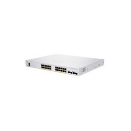 Switch Cisco Gestionado 24 Puertos Blanco Cbs350-24P-4G-Na