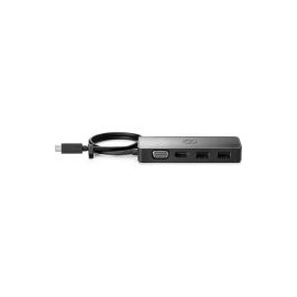 Hp Travel Hub 7Pj38Aa Usb-C Hdmi Vga Usb A Usb 3.1