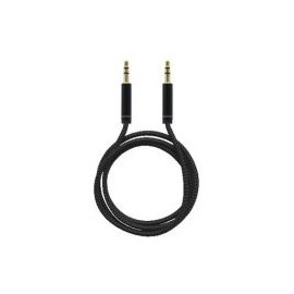 Cable Stereo Brobotix 651336 Nylon Macho/Macho 1M Negro