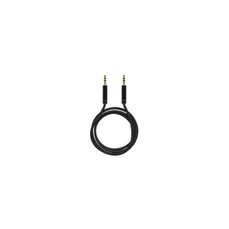 Cable Stereo Brobotix 651336 Nylon Macho/Macho 1M Negro