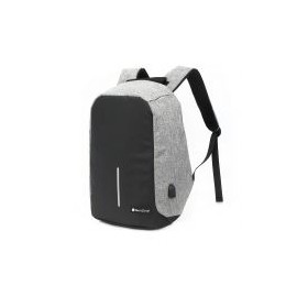 Mochila Antirrobo Para Laptop 15.6" Gris/Negro Techzone Tz18Lbp02