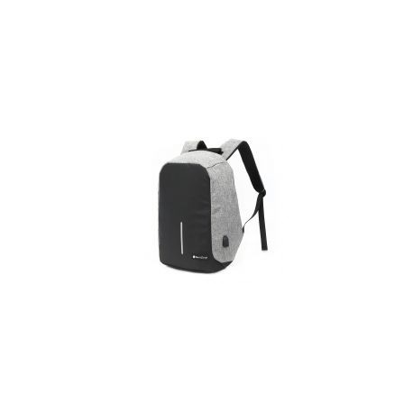 Mochila Antirrobo Para Laptop 15.6" Gris/Negro Techzone Tz18Lbp02