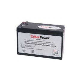 Bateria De Reemplazo Cyberpower Rb1280 12 V Color Negro