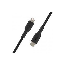 Cable Usb-C A Lightning Belkin Boost Charge 1M Negro Caa004Bt1Mbk