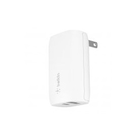 Adaptador De Corriente Belkin 30V 6A Usb-A / Usb-C Blanco F7U097Dqwht