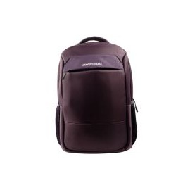 Mochila Perfect Choice Para Laptop De 15.6 " Poliester Morado + Antivirus Norton 360 Estándar 1 Año